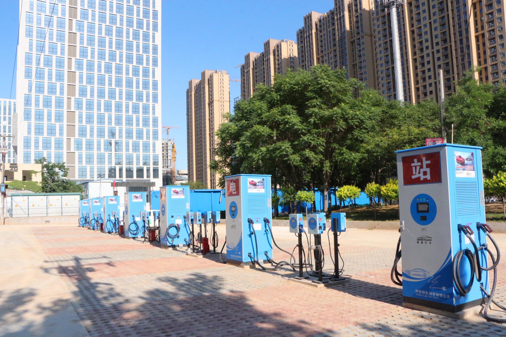 宝马bm1122线路顶级电气石家庄南焦客运汽车充电站项目